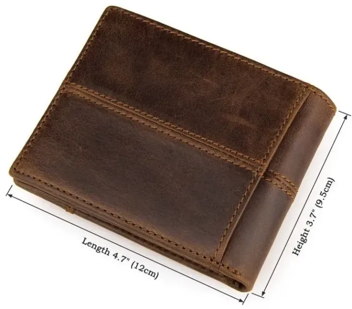 Гаманець чоловічий Vintage 14225 Коричневий