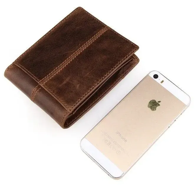 Гаманець чоловічий Vintage 14225 Коричневий