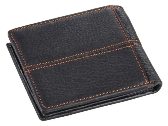Гаманець чоловічий Vintage 14227 Чорний