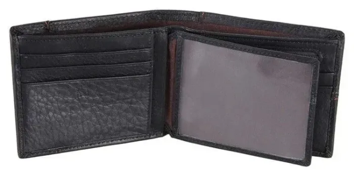 Гаманець чоловічий Vintage 14227 Чорний