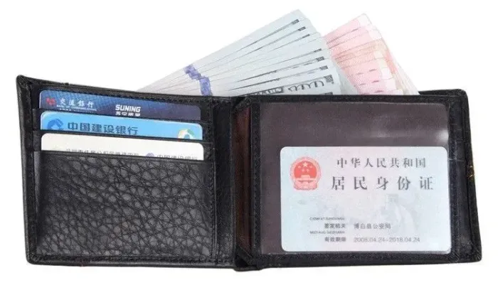 Гаманець чоловічий Vintage 14227 Чорний