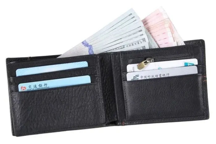 Гаманець чоловічий Vintage 14227 Чорний