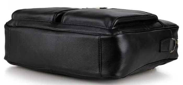 Сумка чоловіча Vintage 14241 для ноутбука Чорна