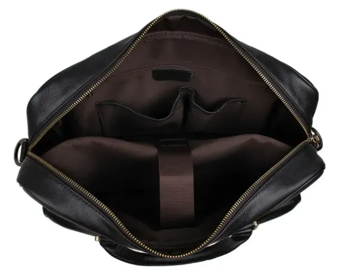 Сумка чоловіча Vintage 14241 для ноутбука Чорна