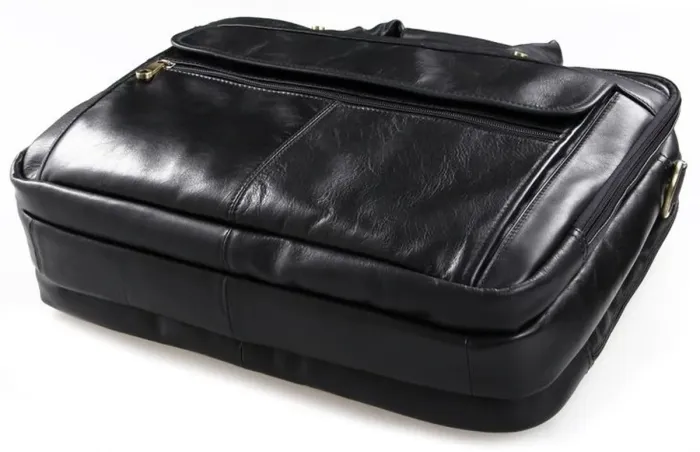 Сумка чоловіча Vintage 14242 для ноутбука 15.6 Чорна