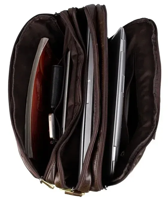 Сумка чоловіча Vintage 14247 для ноутбука з діагоналлю 15.6 дюйма