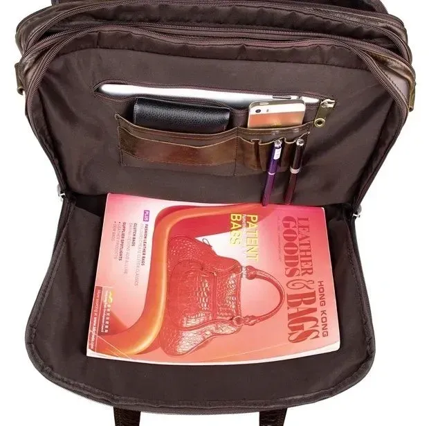 Сумка чоловіча Vintage 14247 для ноутбука з діагоналлю 15.6 дюйма