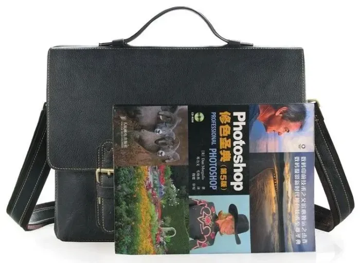 Портфель Vintage 14248 Чорний