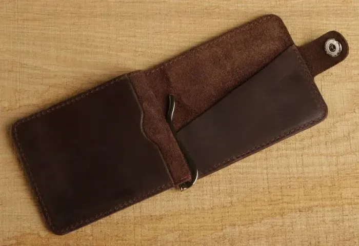 Затискач для купюр SHVIGEL 13786 Коричневий