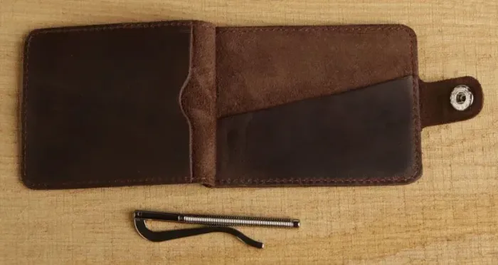 Затискач для купюр SHVIGEL 13786 Коричневий