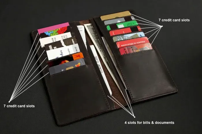 Гаманець SHVIGEL 13789 Коричневий