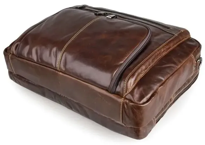Сумка чоловіча Vintage 14249 Коричнева