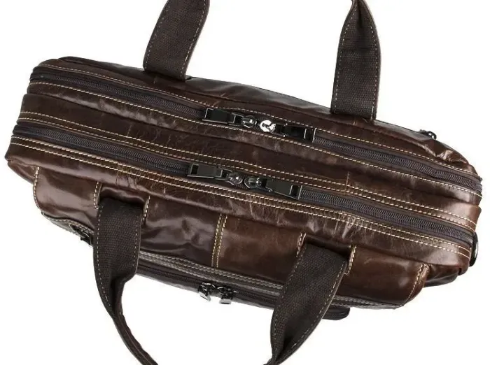Сумка чоловіча Vintage 14249 Коричнева
