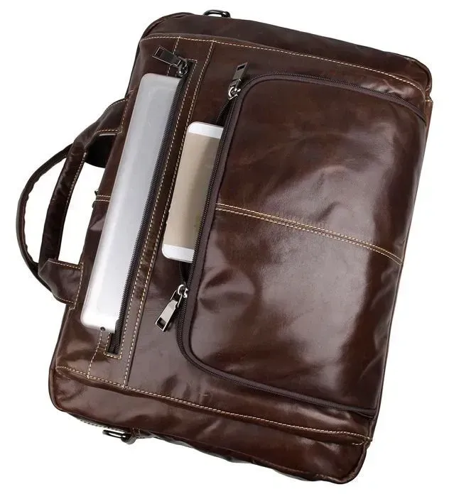 Сумка чоловіча Vintage 14249 Коричнева