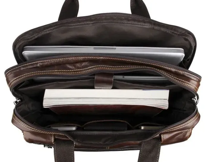 Сумка чоловіча Vintage 14249 Коричнева