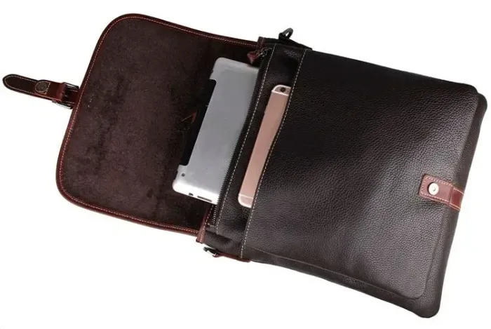 Сумка чоловіча Vintage 14257 Чорна