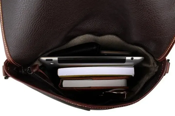 Сумка чоловіча Vintage 14257 Чорна