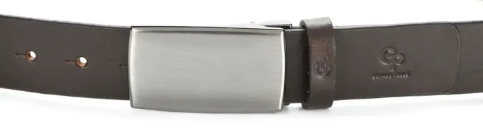 Ремінь чоловічий GRANDE PELLE 00907 під штани Коричневий