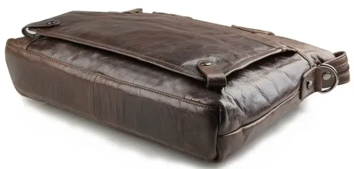 Сумка чоловіча Vintage 14368 Коричнева