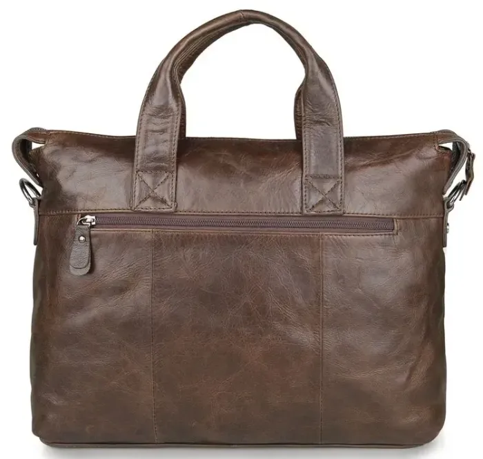 Сумка чоловіча Vintage 14368 Коричнева