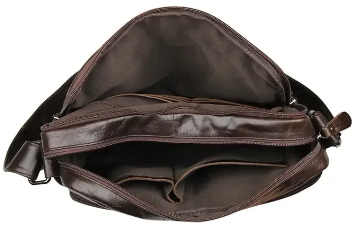 Сумка чоловіча Vintage 14369 Коричнева