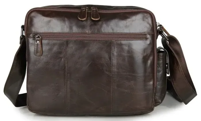 Сумка чоловіча Vintage 14369 Коричнева