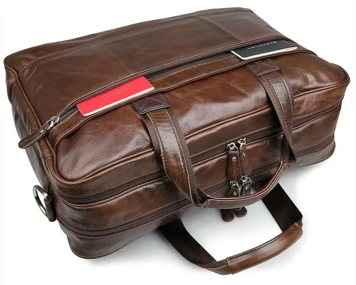 Сумка чоловіча Vintage 14371 для ноутбука 17 дюймів