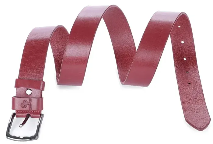 Жіночий ремень GRANDE PELLE 00915 шкіряний Червоний