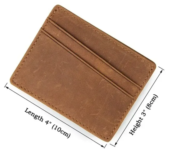 Кредитниця Vintage 14375 Коричнева