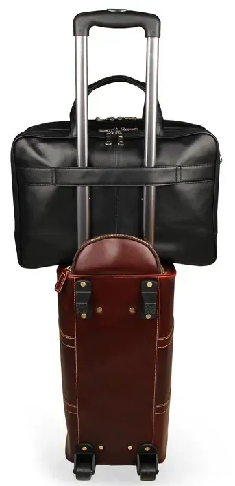 Сумка чоловіча Vintage 14379 Чорна