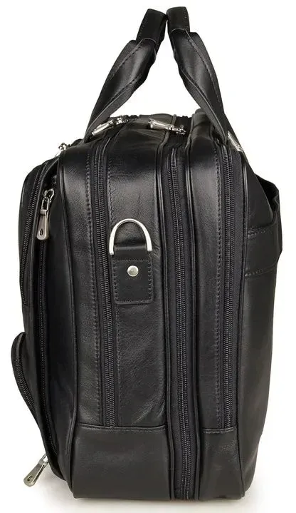 Сумка чоловіча Vintage 14379 Чорна