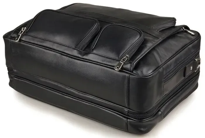 Сумка чоловіча Vintage 14379 Чорна