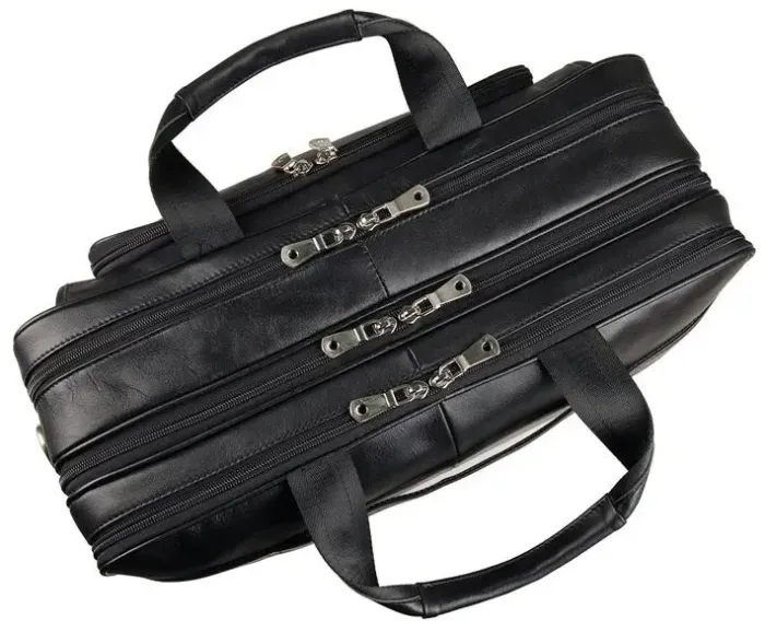 Сумка чоловіча Vintage 14379 Чорна