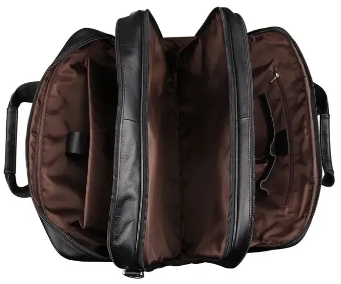 Сумка чоловіча Vintage 14379 Чорна