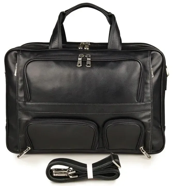 Сумка чоловіча Vintage 14379 Чорна