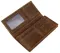 Купюрник чоловічий Vintage 14381 шкіряний Коричневий