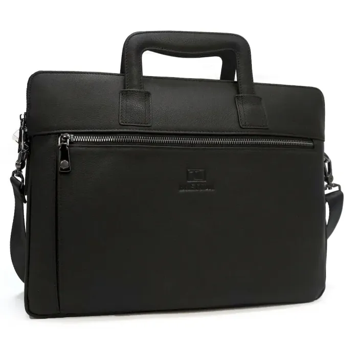 Сумка Чоловіча шкіра портфель BRETTON 407-178 black