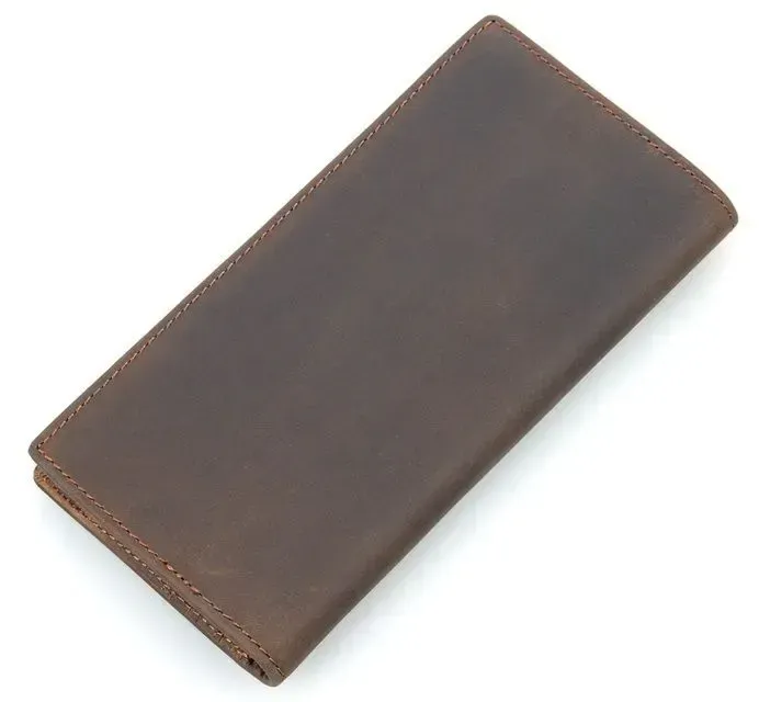 Гаманець чоловічий Vintage 14384 у вінтажному стилі Коричневий