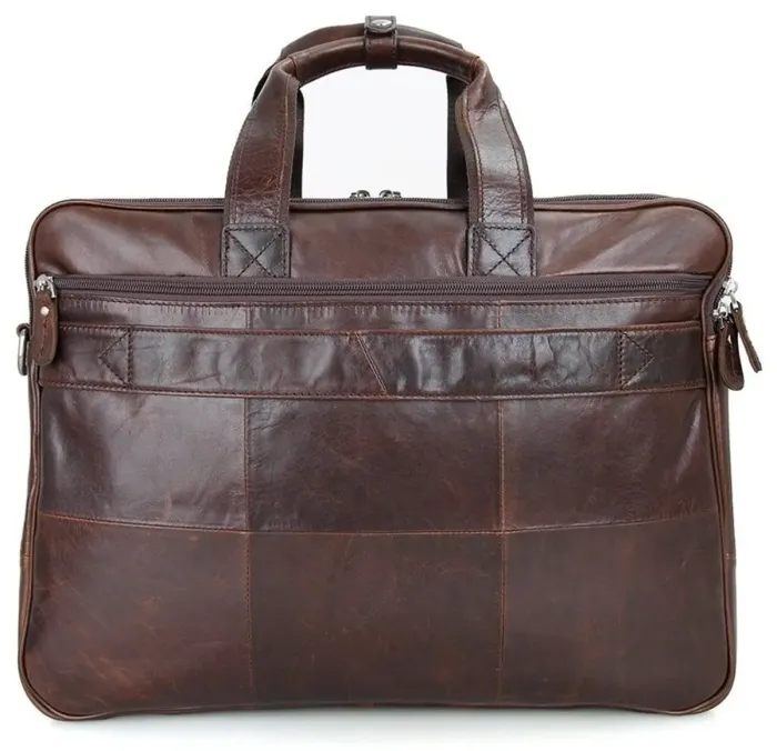 Сумка чоловіча Vintage 14385 Коричнева