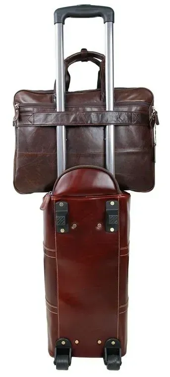 Сумка чоловіча Vintage 14385 Коричнева