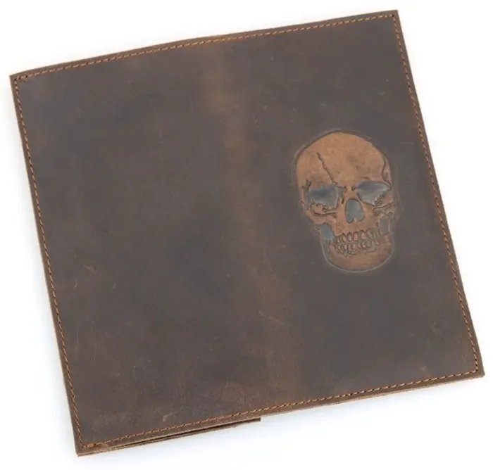 Вертикальний чоловічий гаманець із натуральної шкіри Vintage 14386