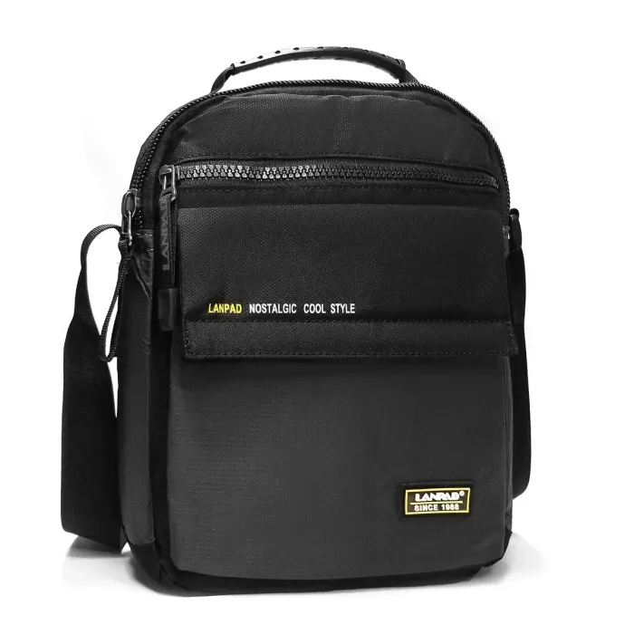 Сумка Мужская Планшет нейлон Lanpad 4117 grey
