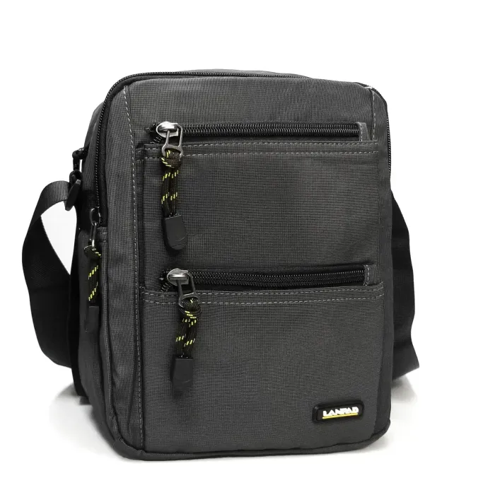 Сумка Мужская Планшет нейлон Lanpad 4123 grey