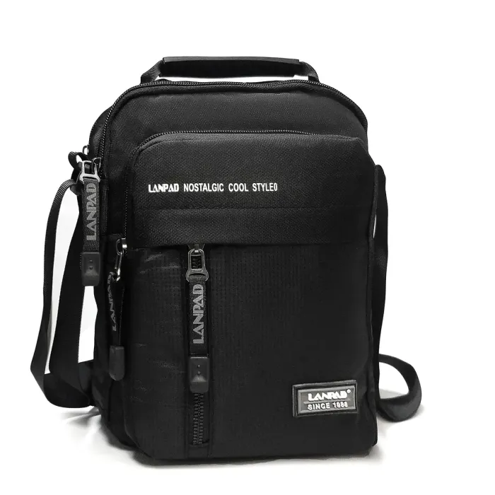 Сумка Мужская Планшет нейлон Lanpad 8650 black