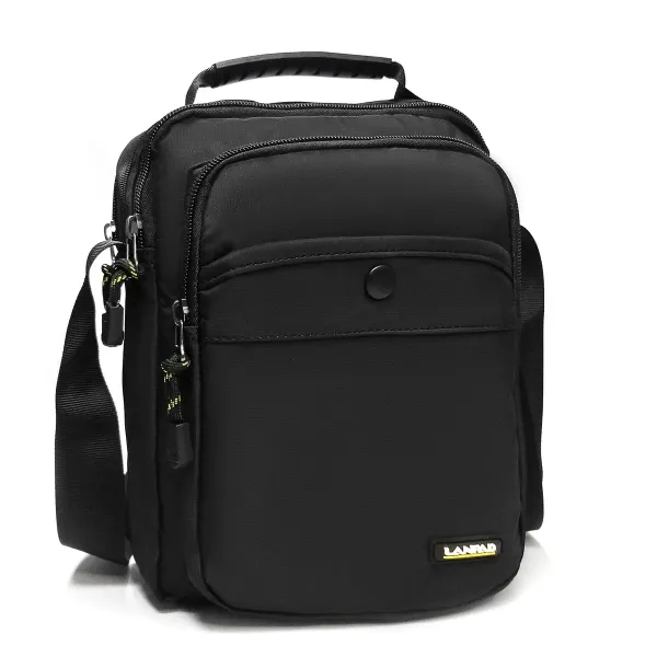 Сумка чоловіча Планшет нейлон Lanpad 15054 black