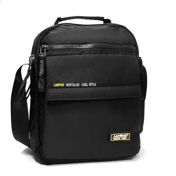 Сумка чоловіча Планшет нейлон Lanpad 4117 black
