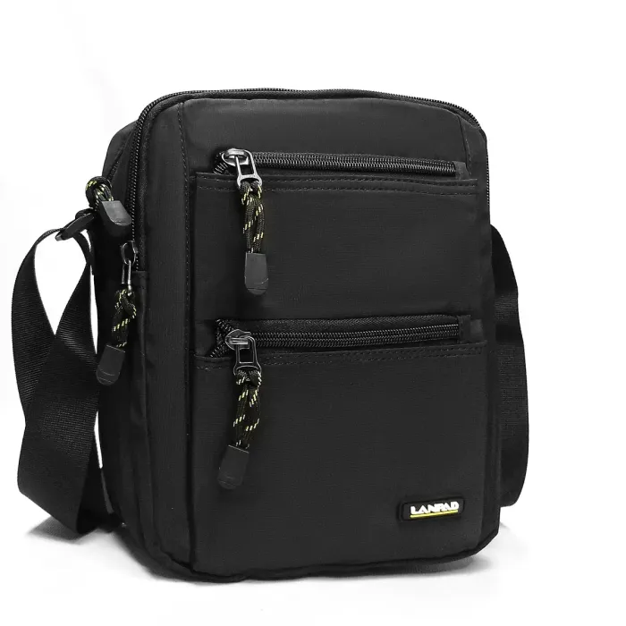 Сумка Мужская Планшет нейлон Lanpad 4123 black