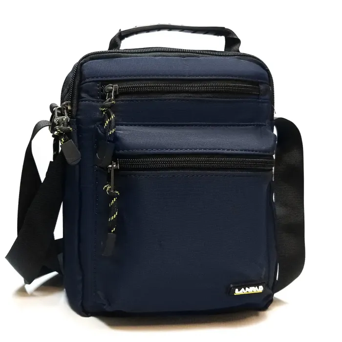 Сумка Мужская Планшет нейлон Lanpad 3791 blue