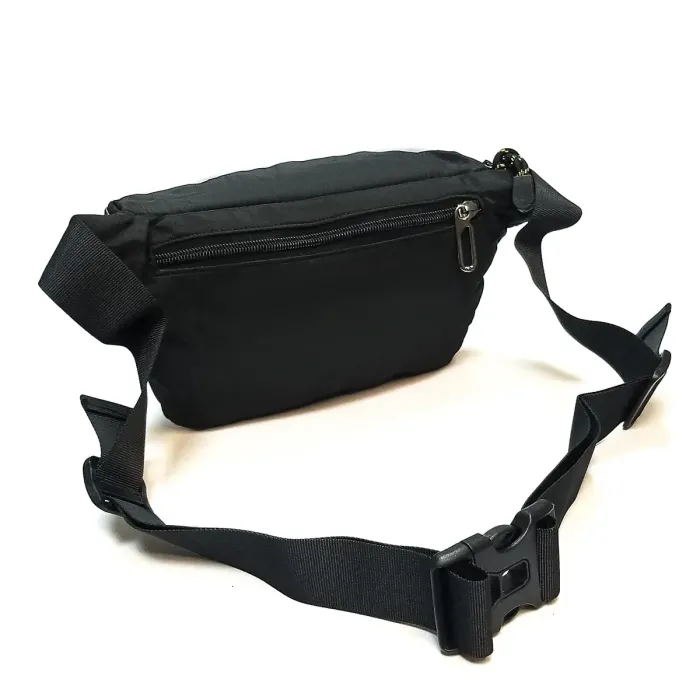 Сумка Мужская На пояс нейлон Lanpad 83020 black