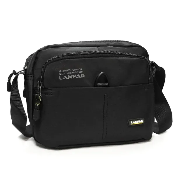 Сумка чоловіча Планшет нейлон Lanpad 65349 black